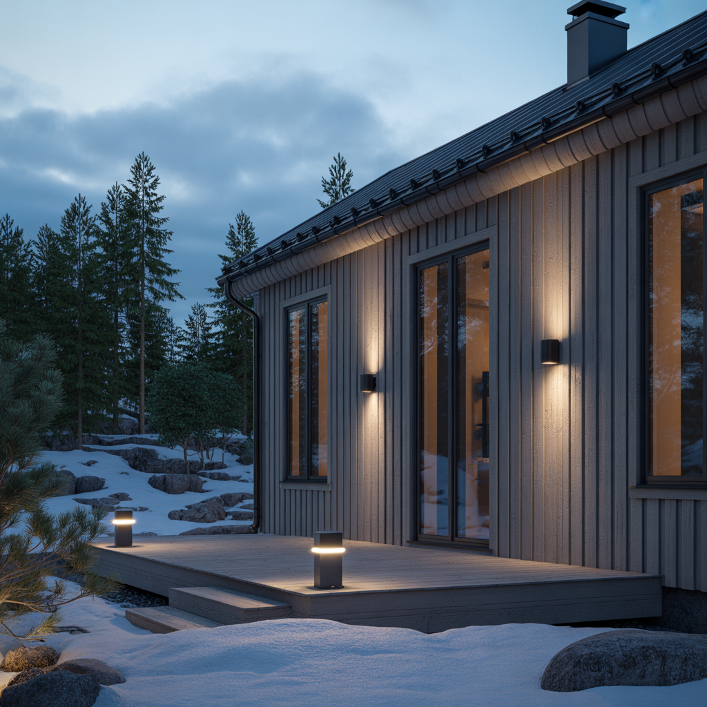 4.Hur du valjer utomhusbelysning som klarar svenskt klimat