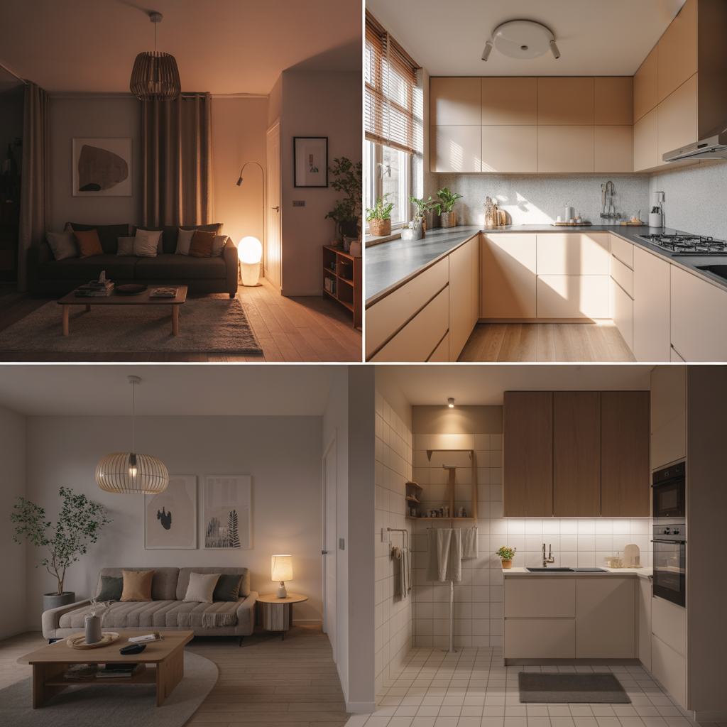 6.Att valja ratt belysningsstyrka for olika rum