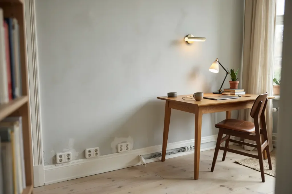 s planerar du elen i hemmakontoret fler uttag stabil belastning och smart belysning