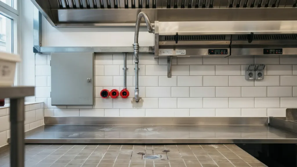 elrenovering i restaurangkok i vasastan norrmalm 1379